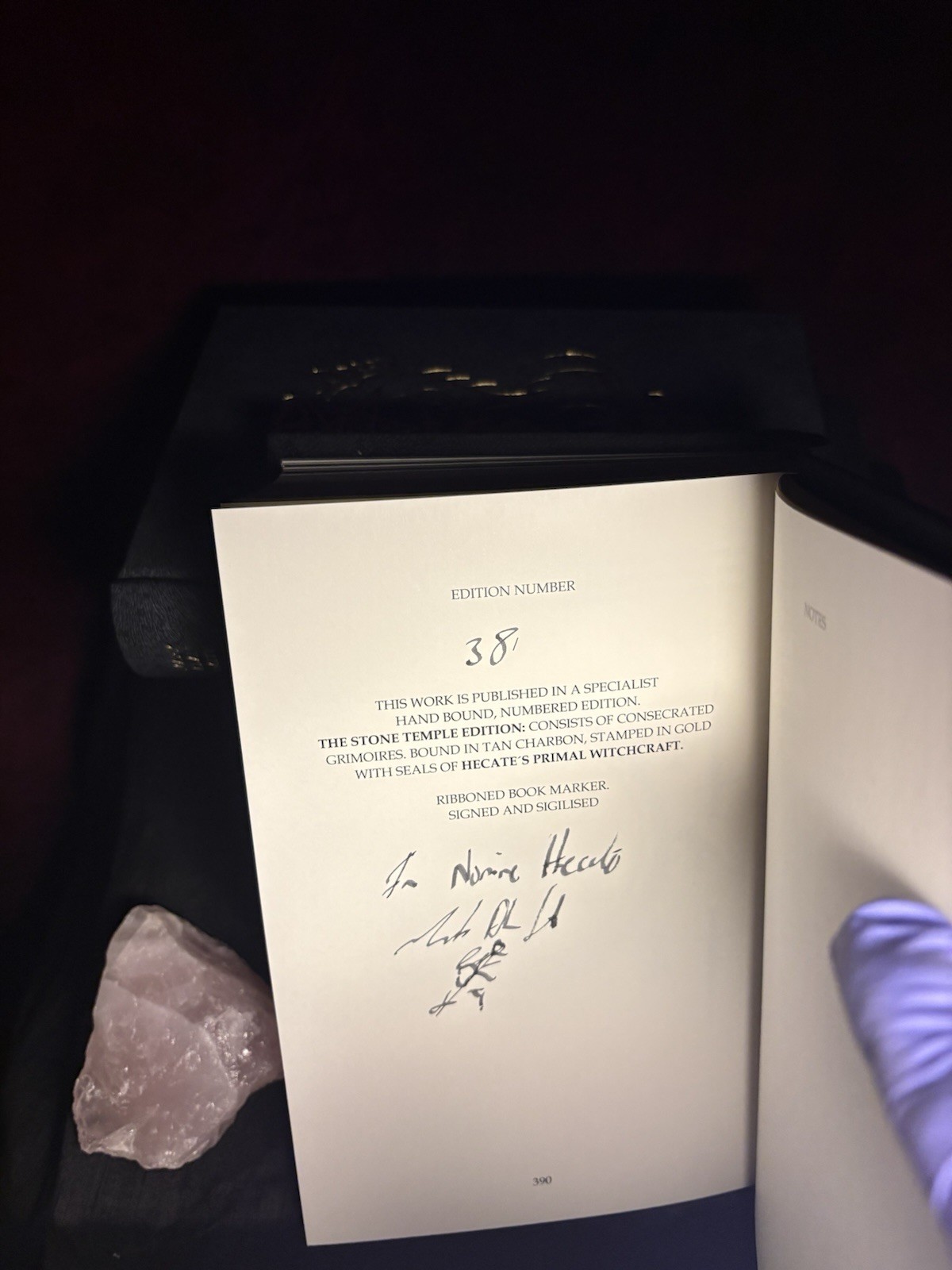 Signed Mark Alan Smith Altar of Sacrifice Stone Temple Ed Limited Primal Craft