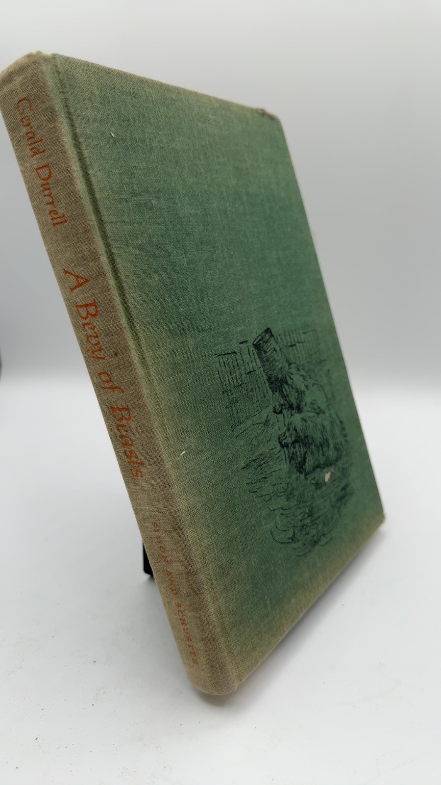 A Bevy of Beasts Gerald Durrell Hardcover First Printing 1973