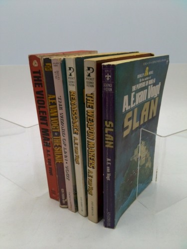 VAN VOGT Six-Book Set Paperbacks by A.E. van Vogt