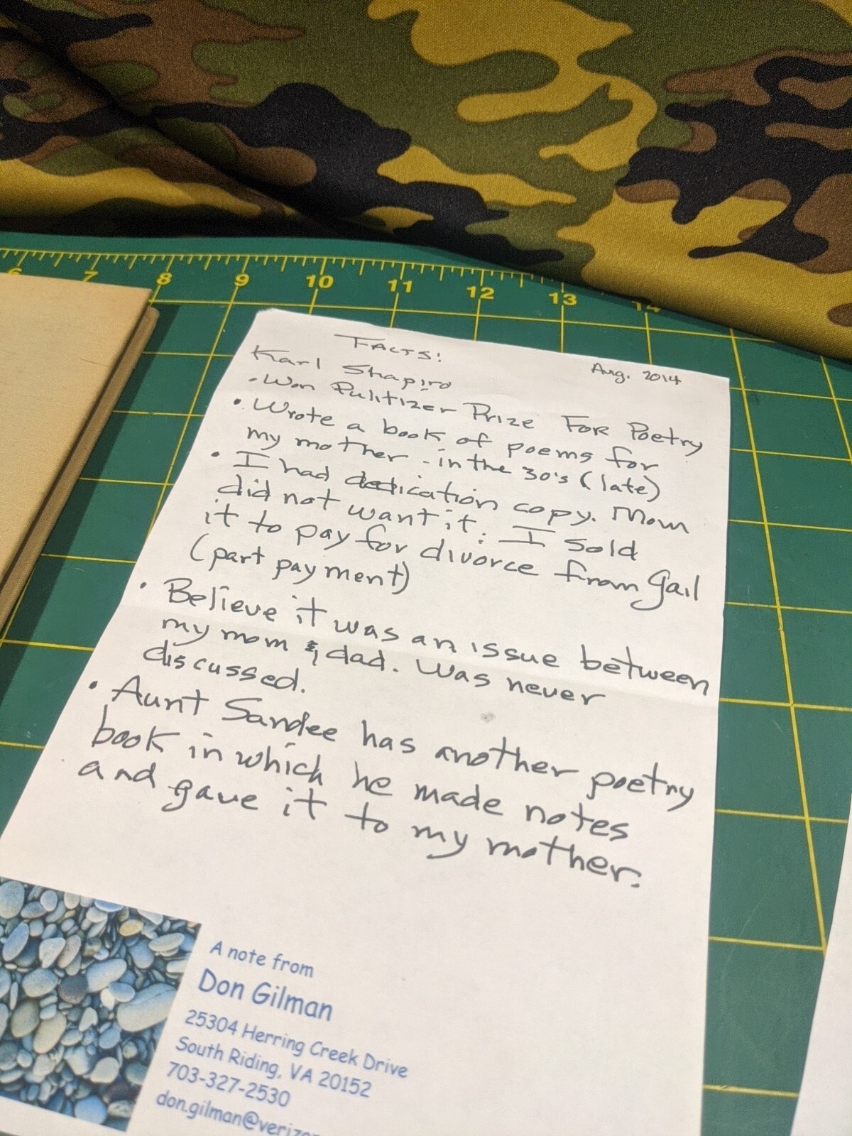 1944 V-Letter and Other Poems by Karl Shapiro FIRST EDITION Rare