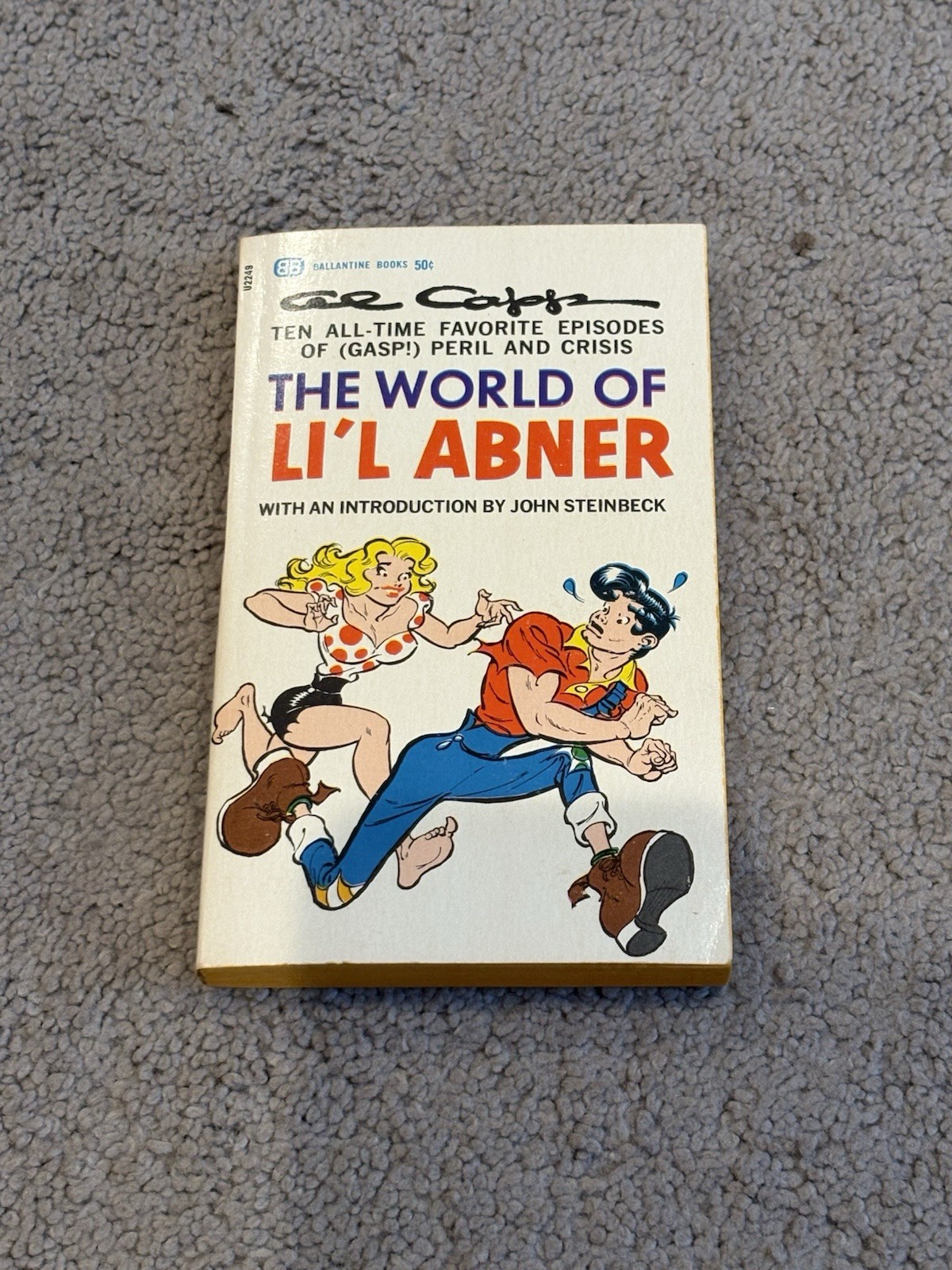 The World Of Lil Abner by All Capp 1965 Ballantine illustrated paperback