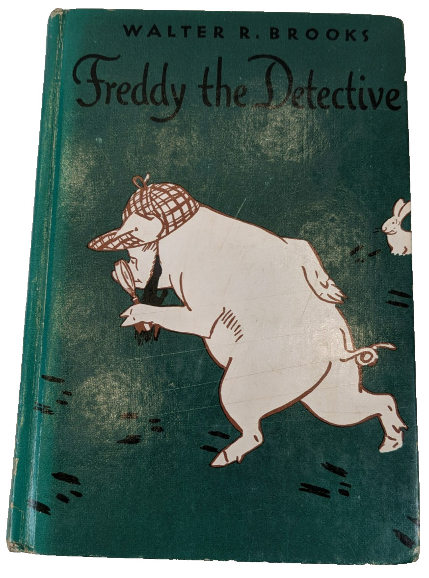 Freddy the Detective by Walter R. Brooks – Kurt Wiese Ilustrator Hardcover
