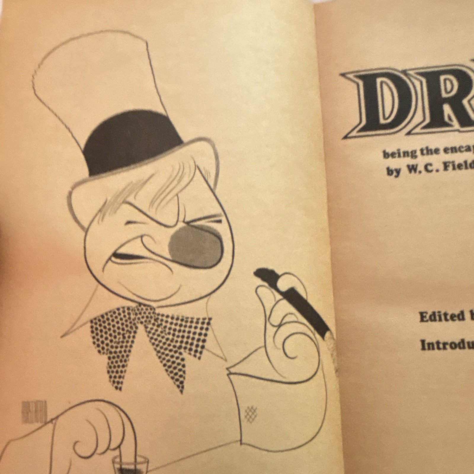 Vintage WC Fields paperbacks. Good condition