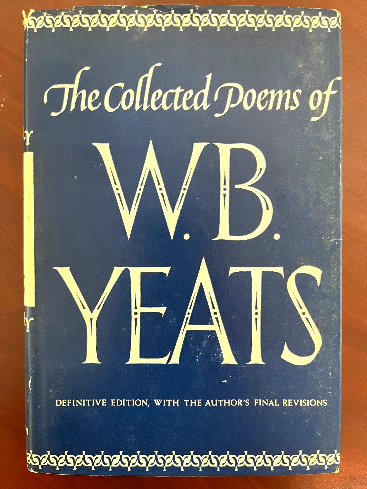 THE COLLECTED POEMS OF W. B. YEATS Definitive Edition 1962 HC/DJ 8th Printing