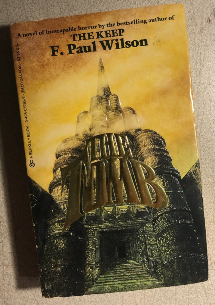 THE TOMB Repairman Jack by F. Paul Wilson (1984) Berkley paperback 1st