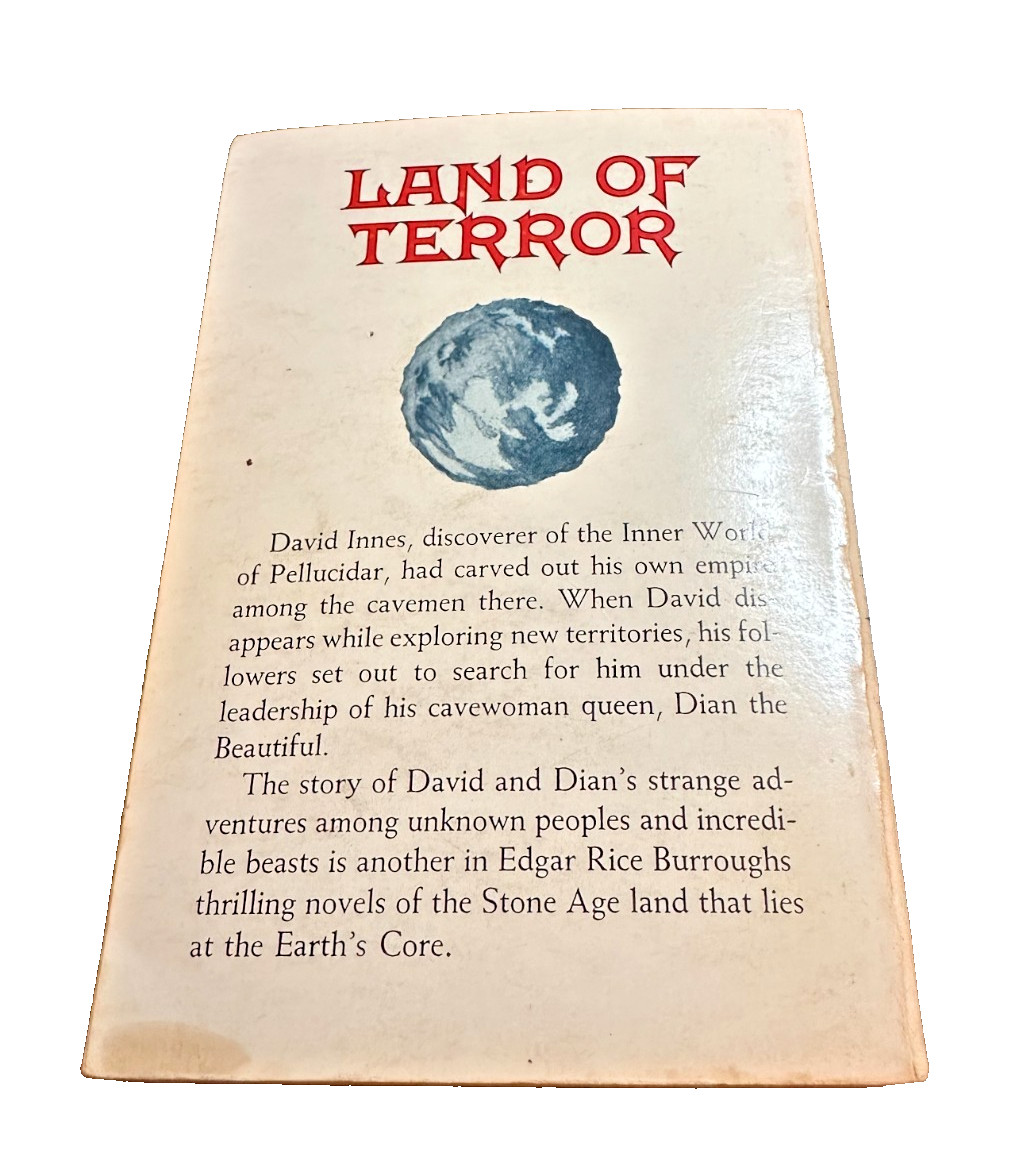 Land of Terror, Edgar Rice Burroughs, Complete & Unabridged F-256 1944