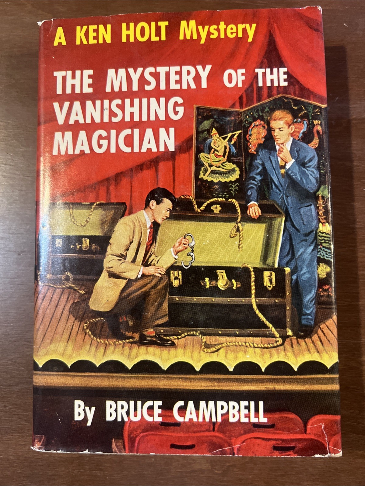 Ken Holt Mystery: Mystery Of Vanishing Magician; Campbell; 1950 HC; VG w/dust J