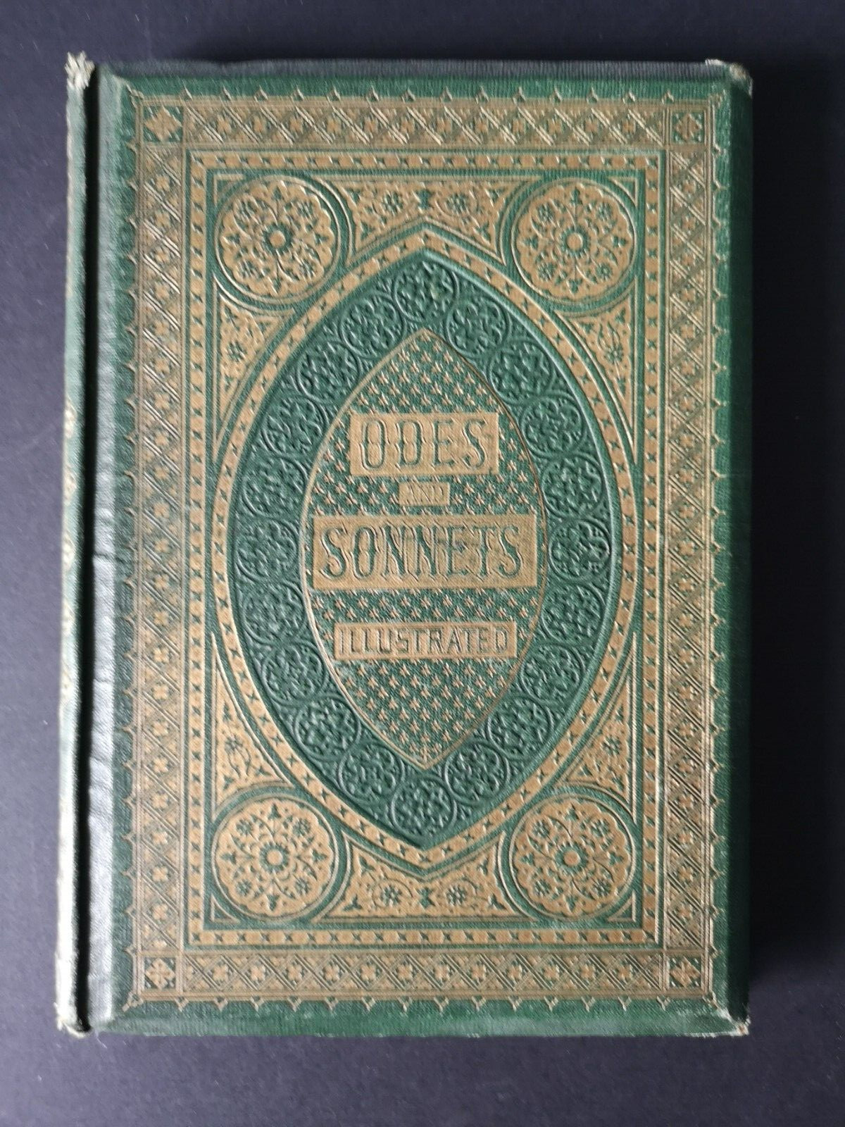 Odes and Sonnets, 1859, Illustrated by Birket Foster, printed Dalziel Bros, Rare