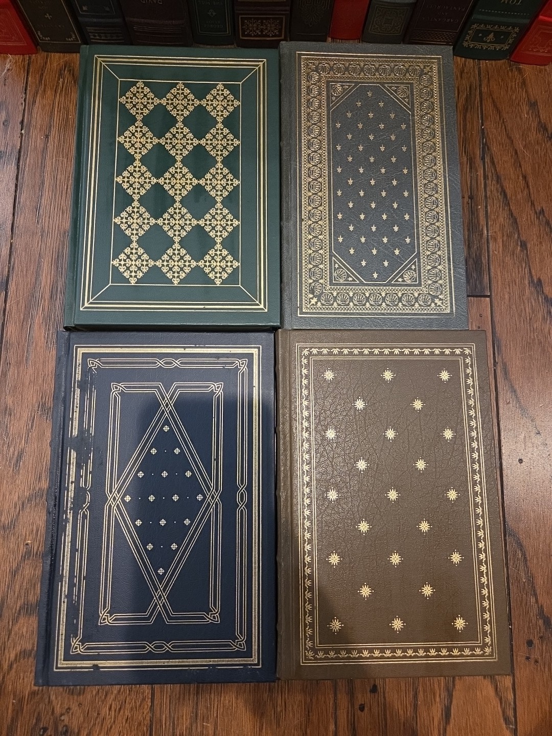 LOT 16 FRANKLIN LIBRARY LEATHER BOUND BOOKS COLLECTION LOT, GOLD GILDED, 70s-80s