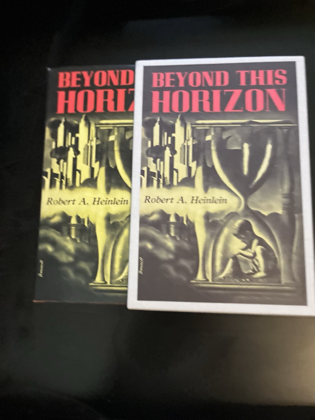 Robert Heinlein – BEYOND This HORIZON – First Edition Replica Library Slipcase