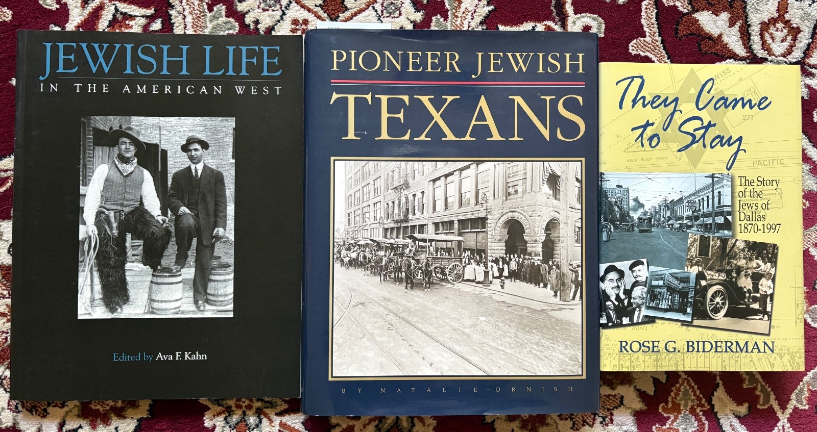 Pioneer Jews in Dallas & the American West (Dallas) Lot of 3 – 1989/2002