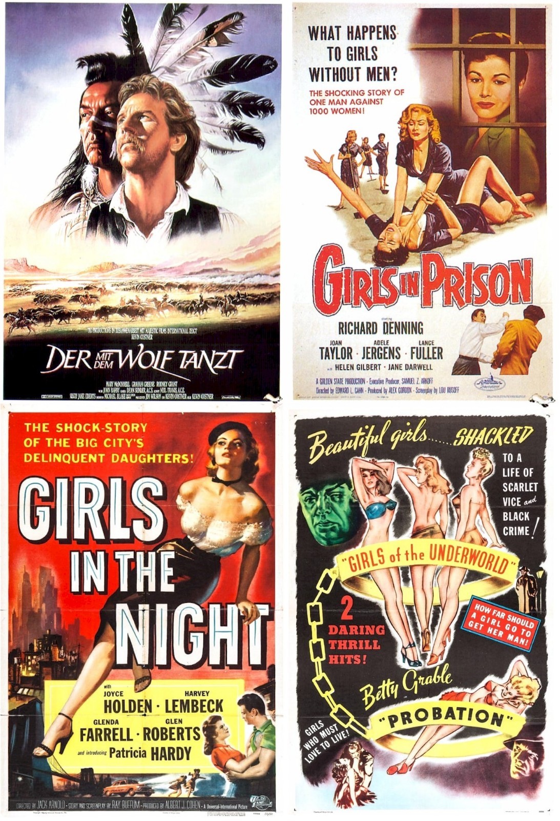 Movie Posters – Hollywood Classic Drama Comedy Horror Vol. 2 – 185 Images on DVD