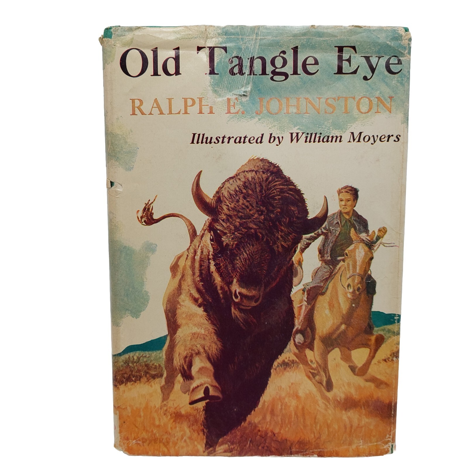 Old Tangle Eye Ralph Johnston Book 1954 Hardcover Dust Jacket Book Club READ