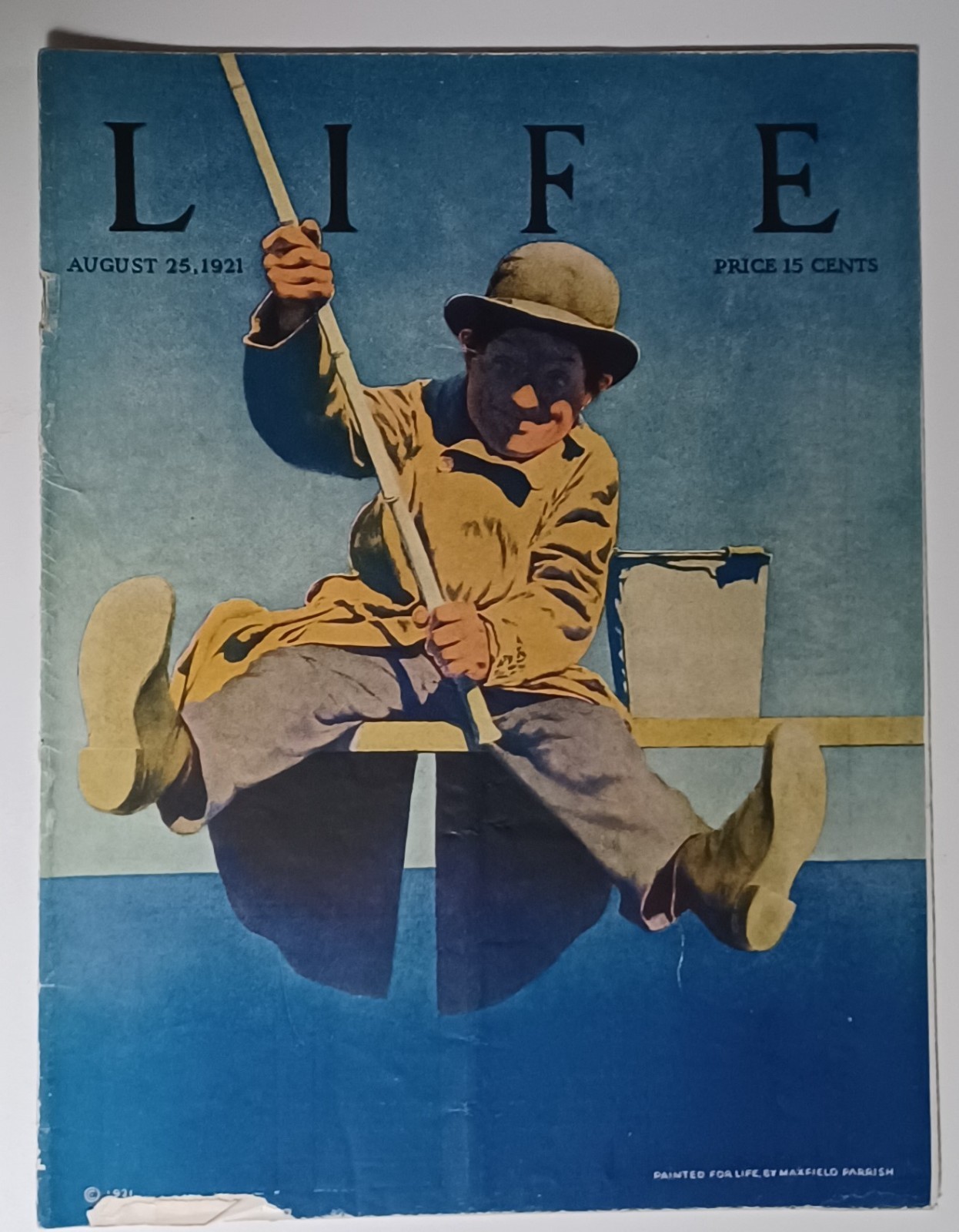 Maxfield Parrish Comic Life Magazine Cover Art 8/25 1921