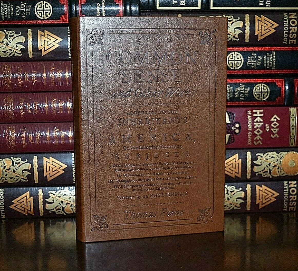 NEW Common Sense and Other Works by Thomas Paine Leather Feel Softcover