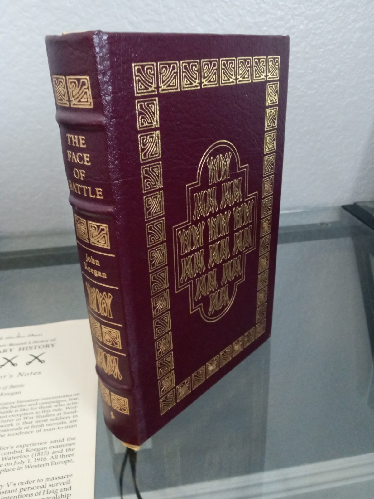 The Face of Battle – John Keegan – Easton Press Collectors Edition