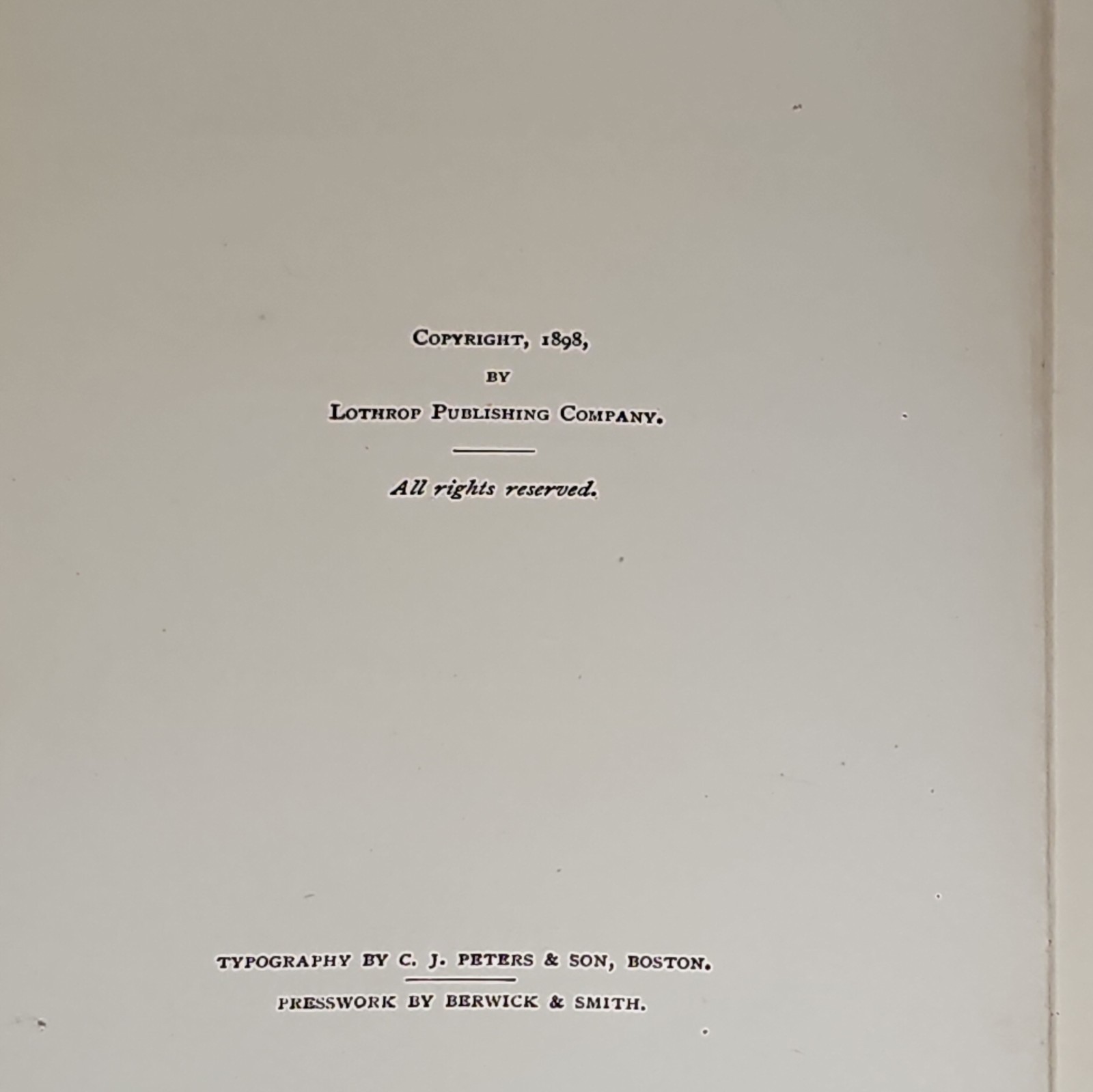A LITTLE MAID OF CONCORD TOWN BY MARGARET SIDNEY