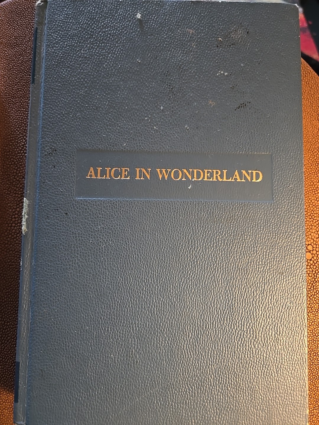 Alice In Wonderland Best Loved Classics Undated Mid Century By Lewis Carroll Vtg