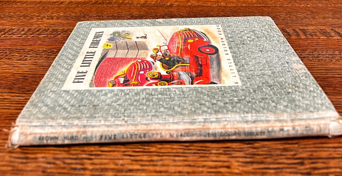 Five Little Firemen, Margaret Wise Brown; E T Hurd; Tibor Gergely 1948 Hardcover