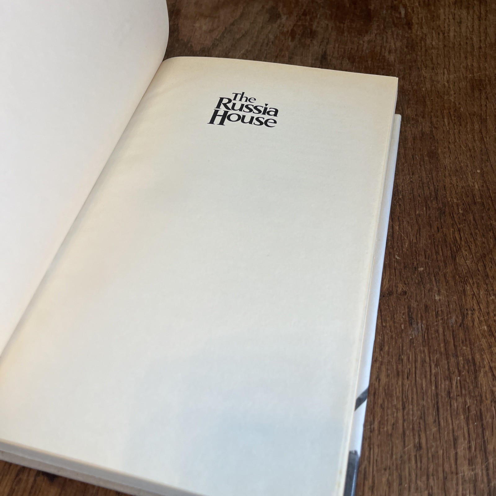 John Le Carre The Russia House 1989 First Edition First Impression