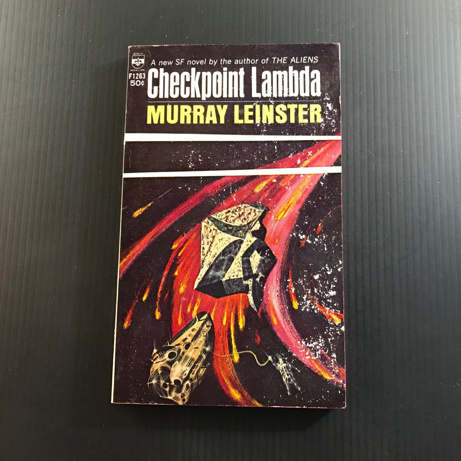 Checkpoint Lambda Murray Leinster 1966 Berkley Medallion SF Paperback