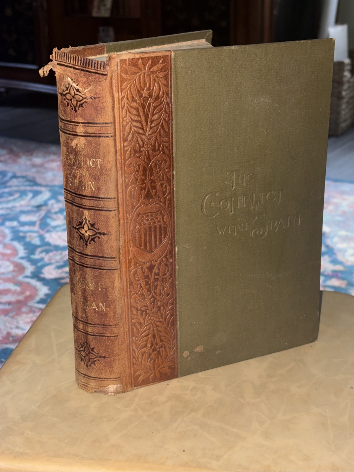 The Conflict With Spain A History of the War Henry F Keenan Rare 1898 1st Ed
