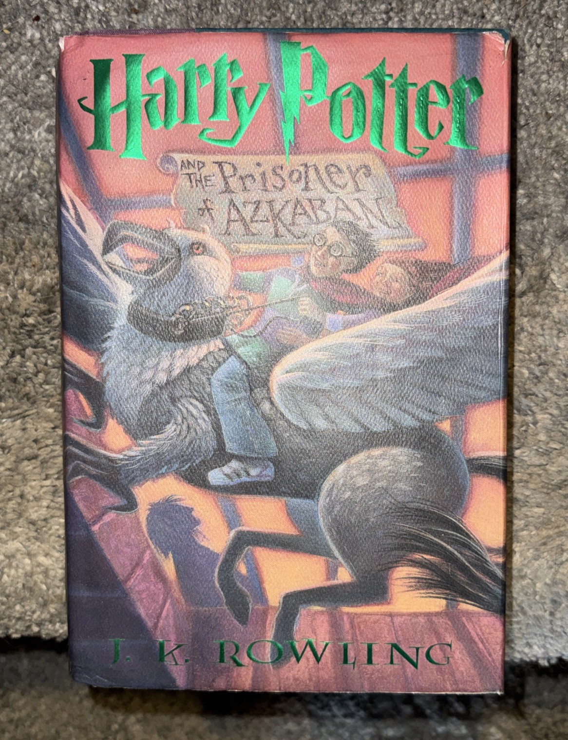 Harry Potter Prisoner of Azkaban 1st Edition 1st Print Hardcover HC 1999 DJ