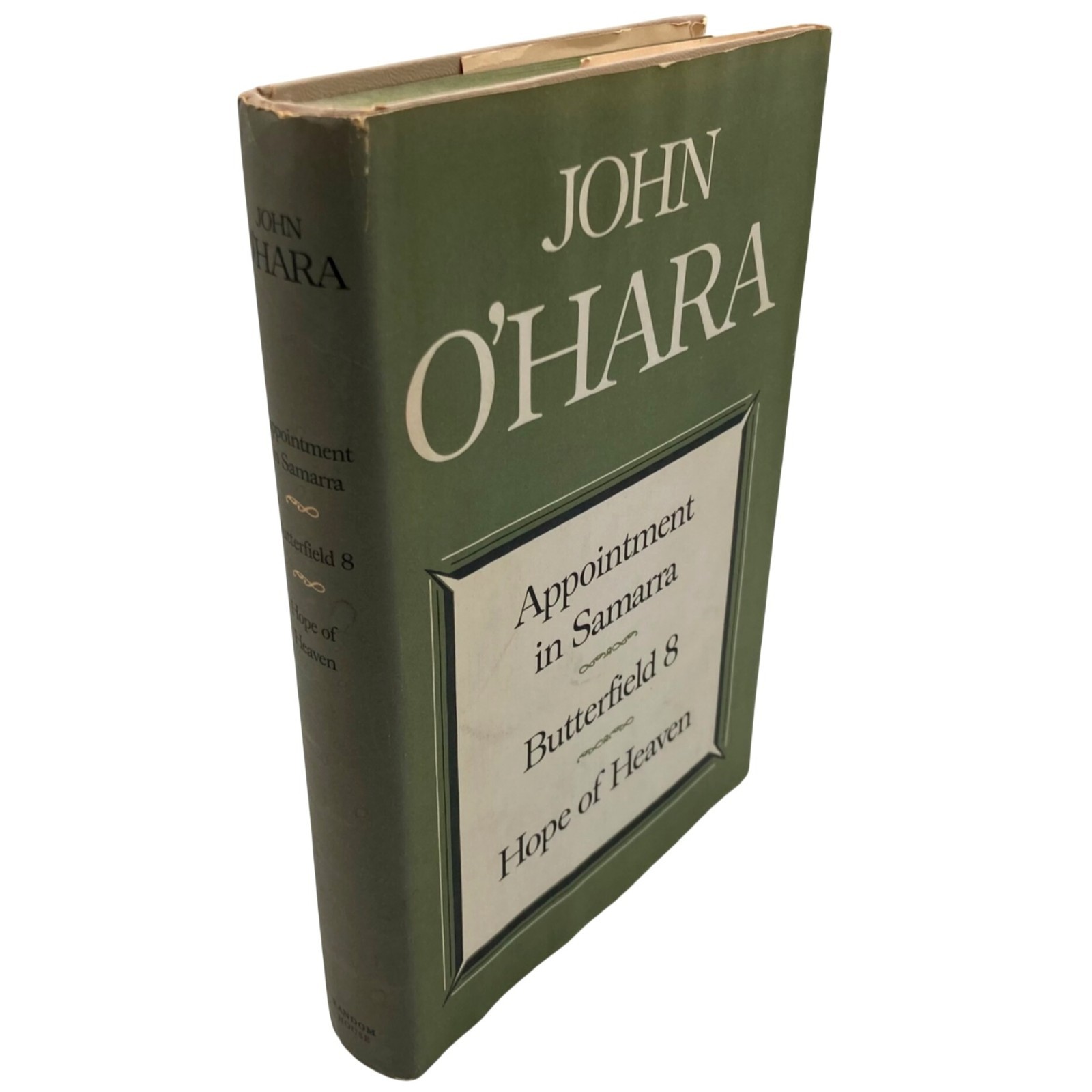 JOHN O’HARA 1934 HC DJ Appointment in Samarra Butterfield 8 Hope of Heaven BCE