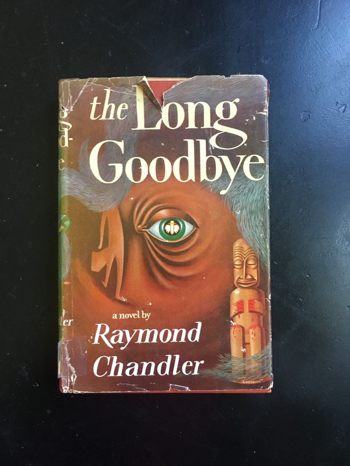 Raymond Chandler The Long Goodbye Hardcover BCE 1954 DJ Philip Marlowe