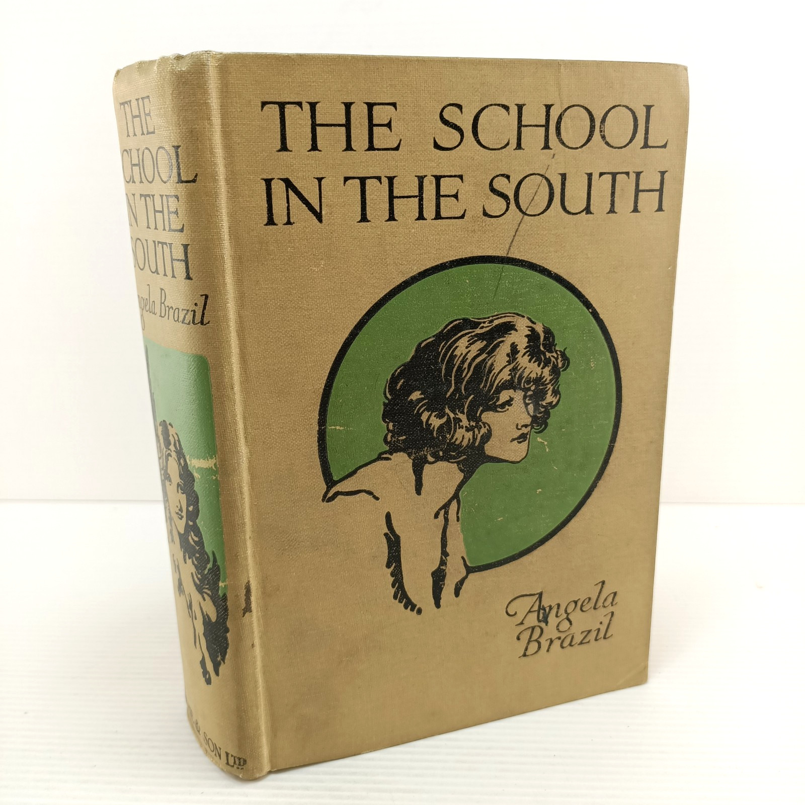 Angela Brazil The school In The South Vintage Children’s Fiction Hardcover Book