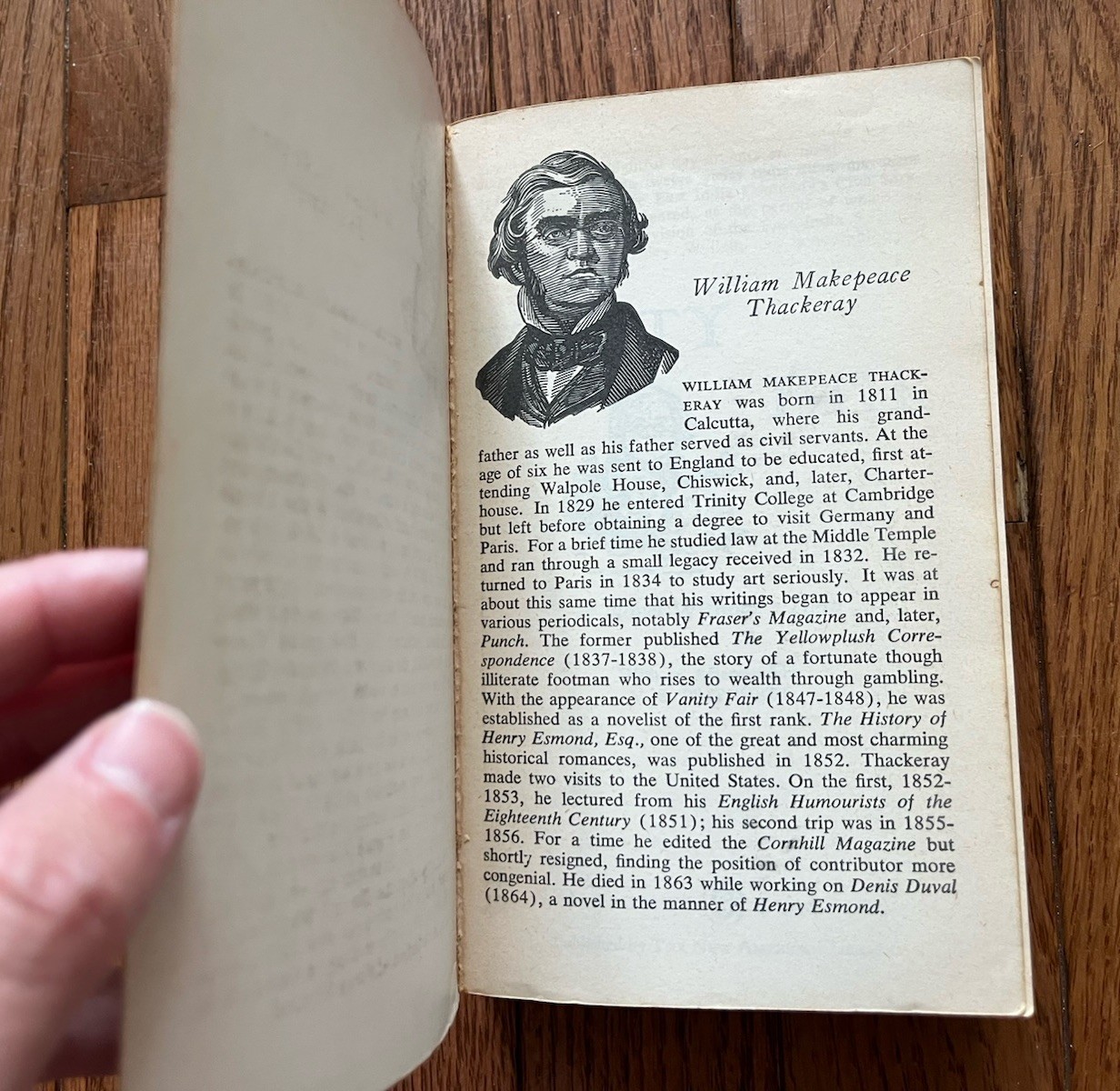 William Makepeace Thackeray VANITY FAIR Signet Classics 1962 First Printing