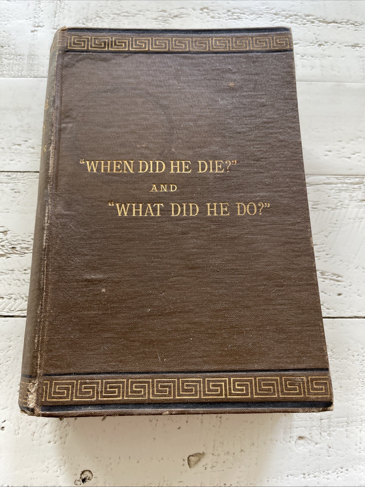 A Brief Biographical Dictionary 1881 Hole & Wheeler Arundel Print