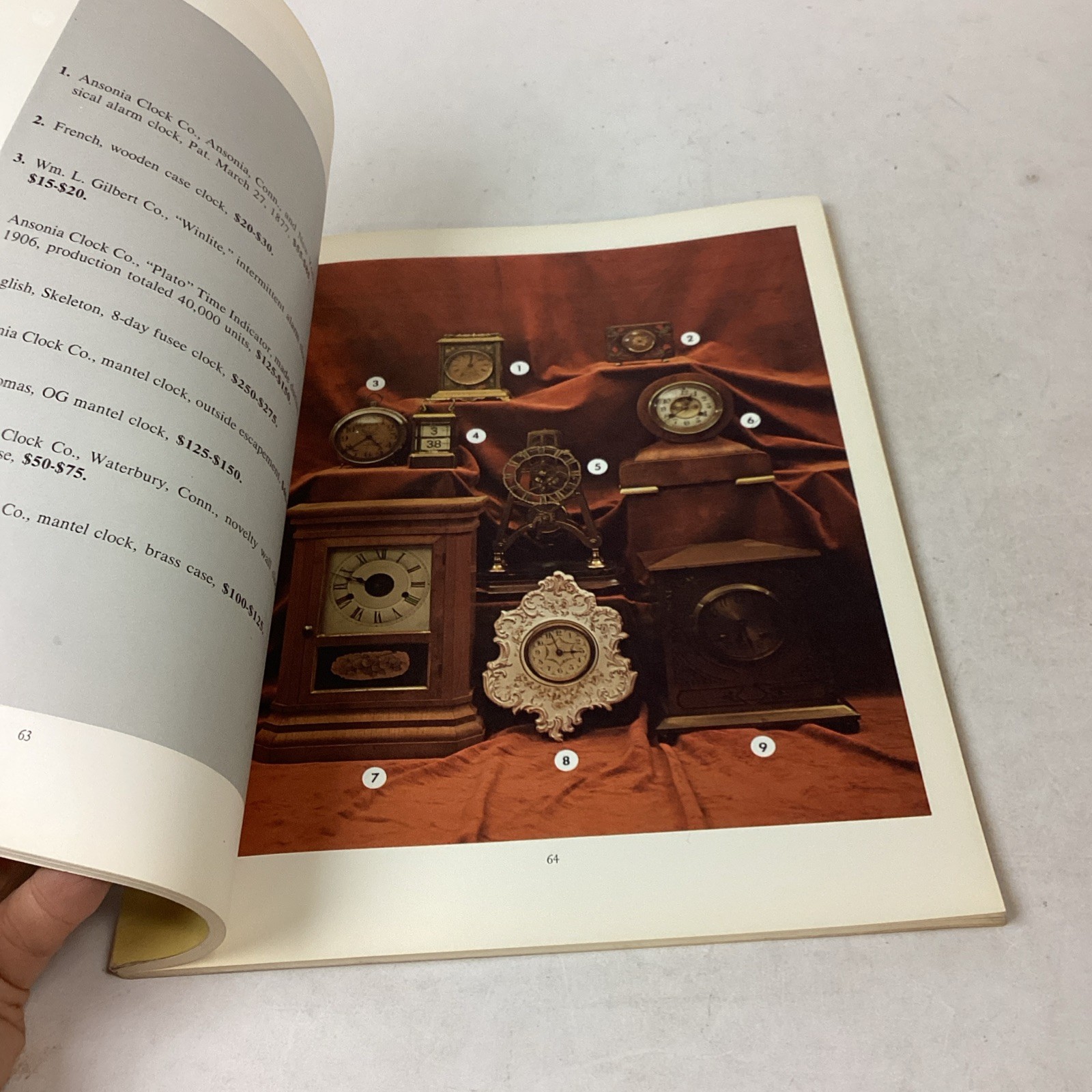 Lot Of Vintage Furniture Books And Catalogs – Clock Guide, Furniture Price List