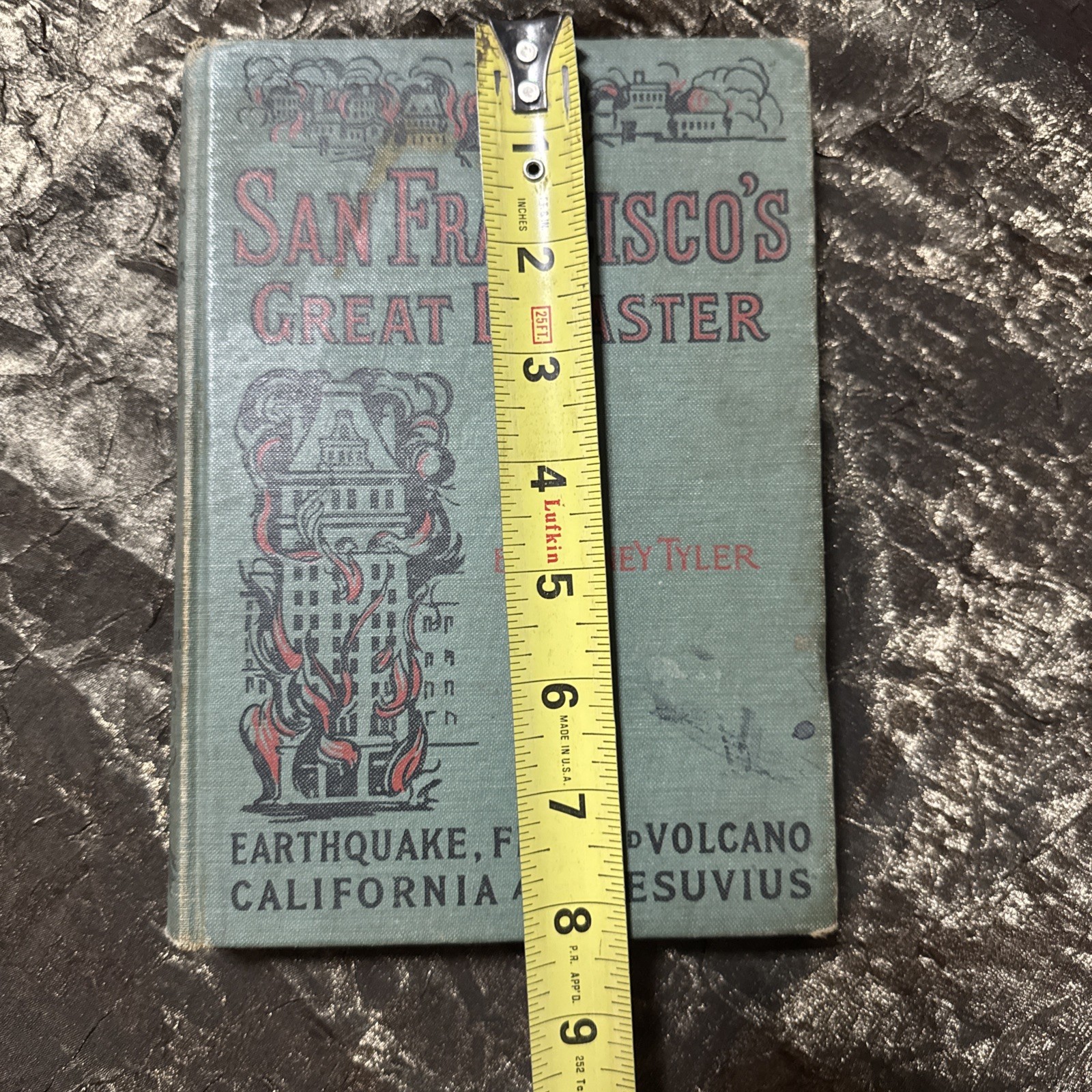 SAN FRANCISCO’S GREAT DISASTER 1906 EARTHQUAKE PICTORIAL BOOK SYDNEY TYLER