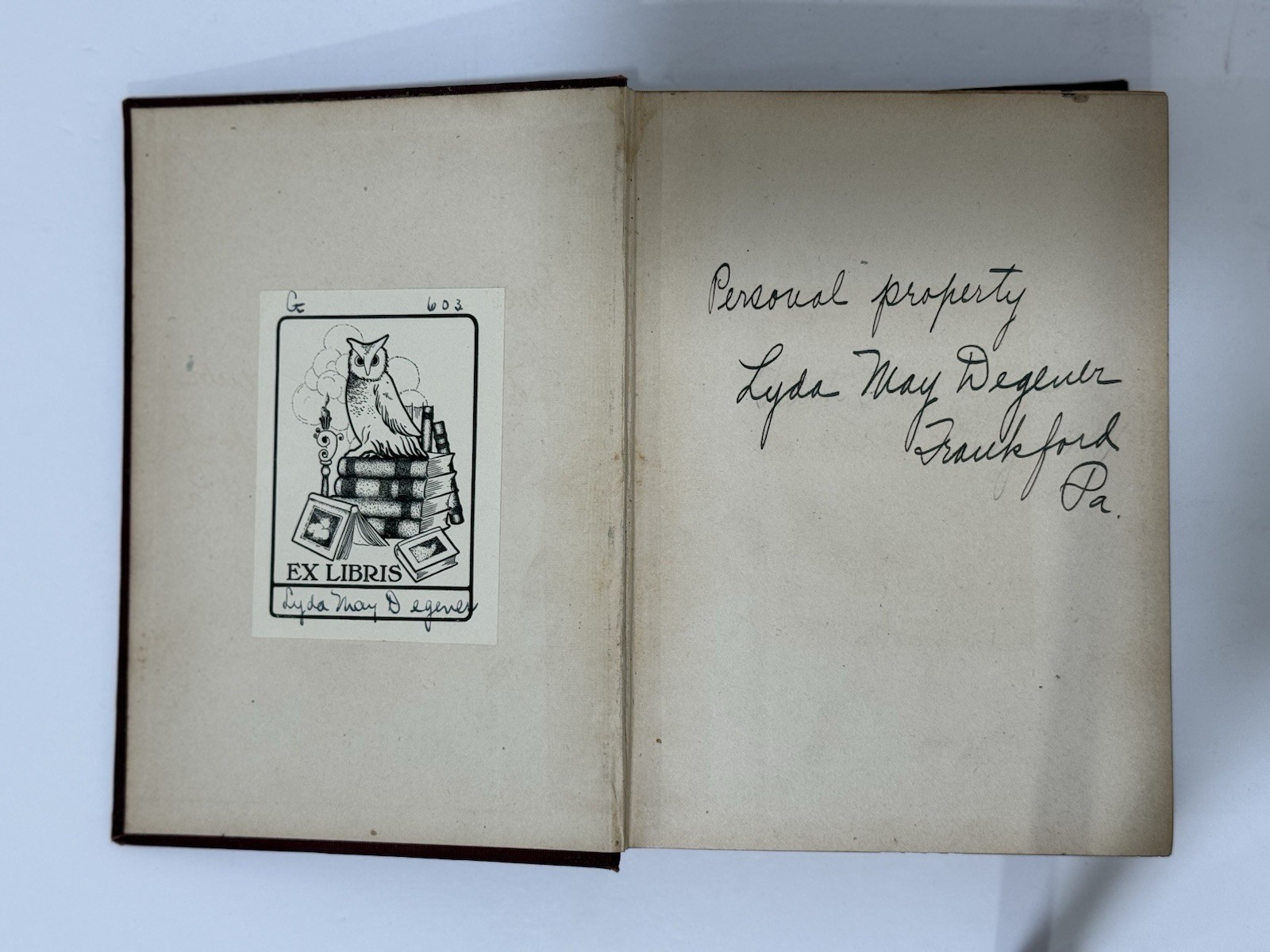 Practical Physiography 1906 Harold Wellman Fairbanks HC Illustrated Inscribed