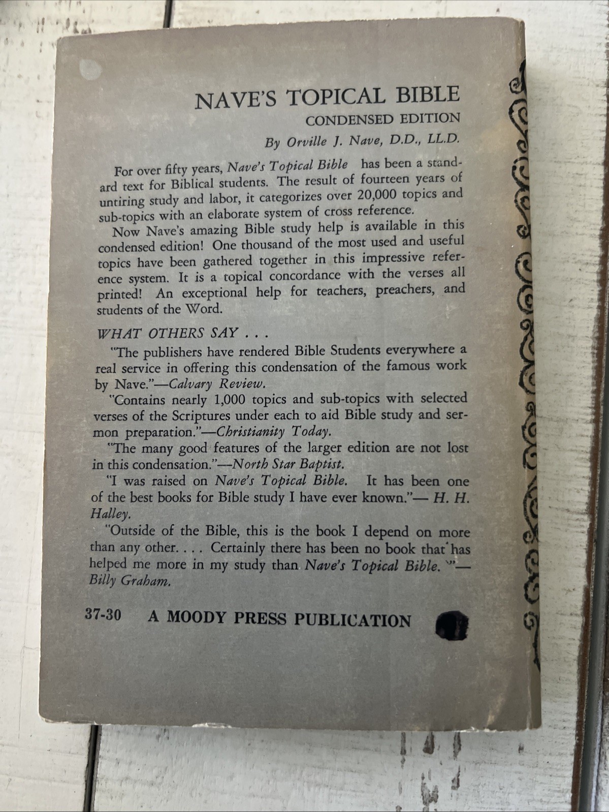 Nave’s Topical Bible Condensed Edition paperback