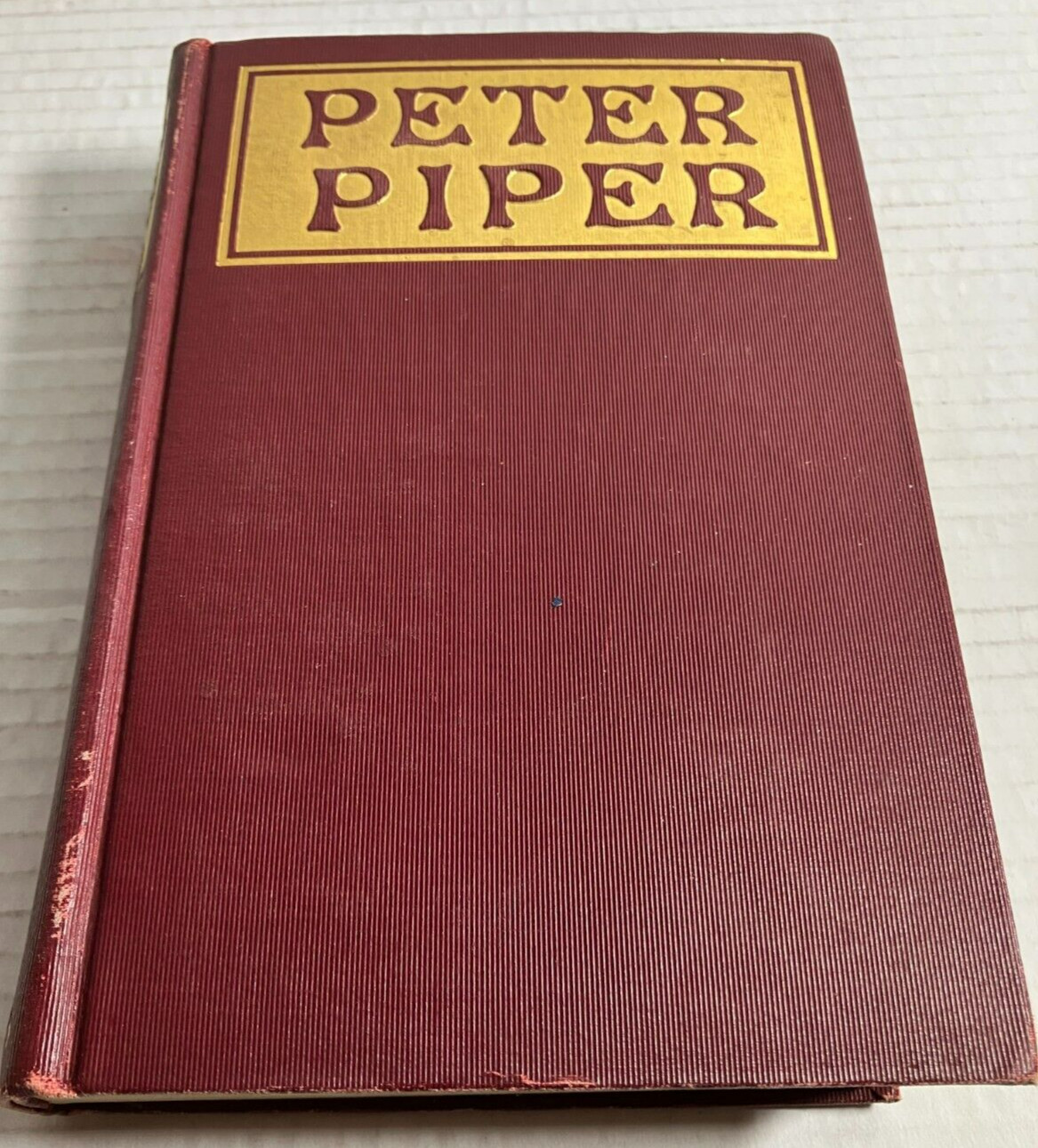 Peter Piper by Doris Egerton Jones Published by George W. Jacobs & Co. HC