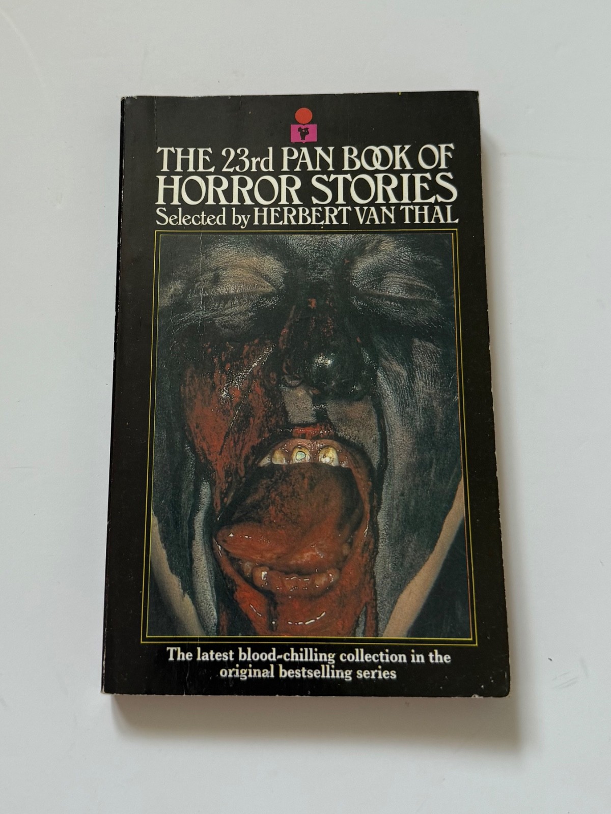 23rd Pan Book of Horror Stories vintage paperback Herbert Van Thal 1982