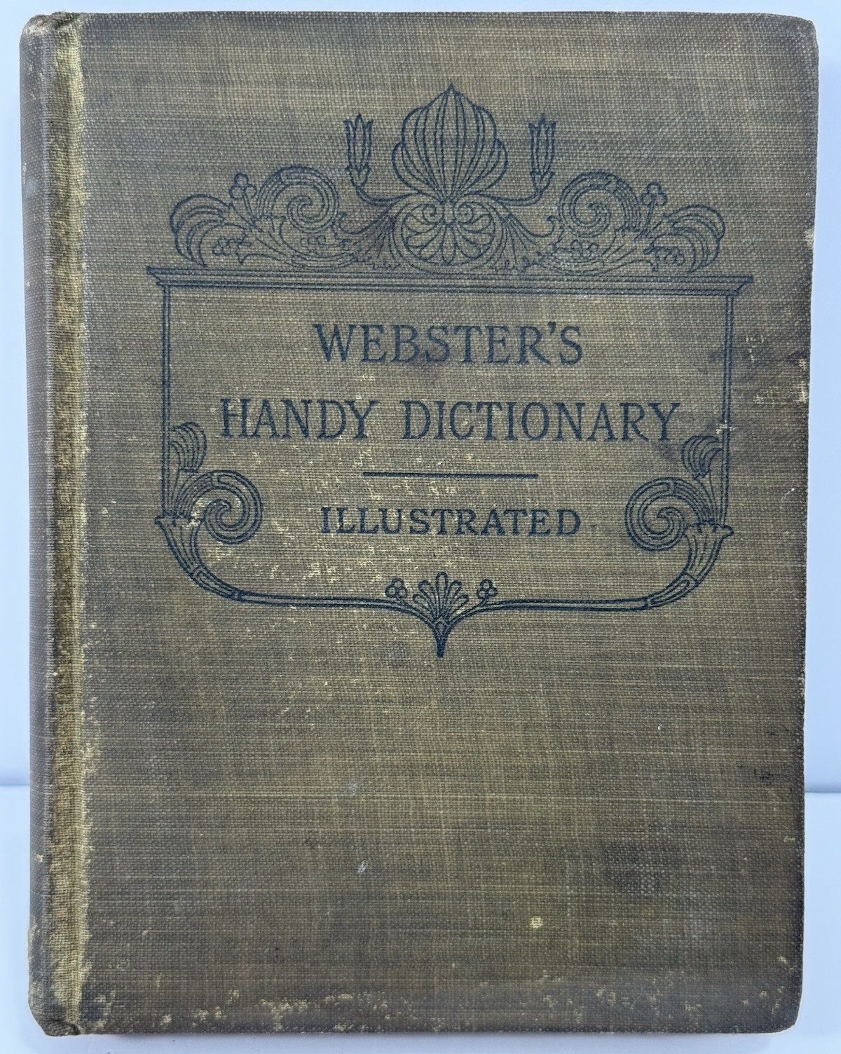 Antique Webster’s Handy Dictionary Illustrated 1877