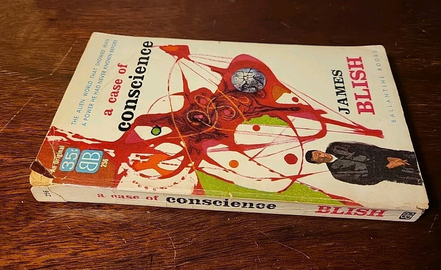 James Blish A Case of Conscience First Edition 1958 Ballantine Vintage PB