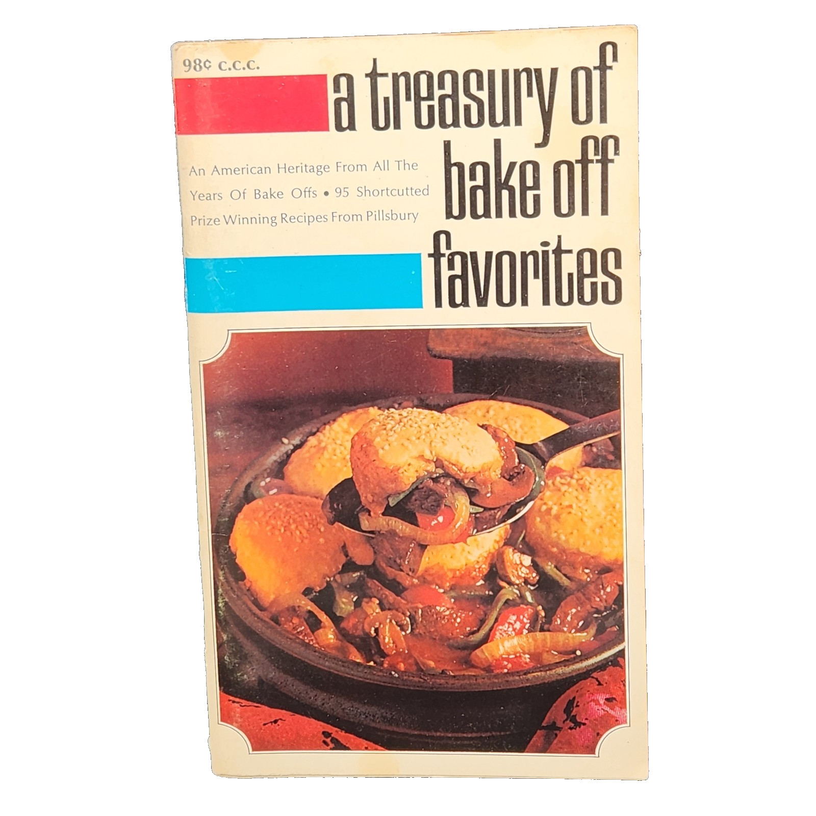 Pillsbury A Treasury of Bake Off Favorites Recipes 1969 Cookies Cakes Breads