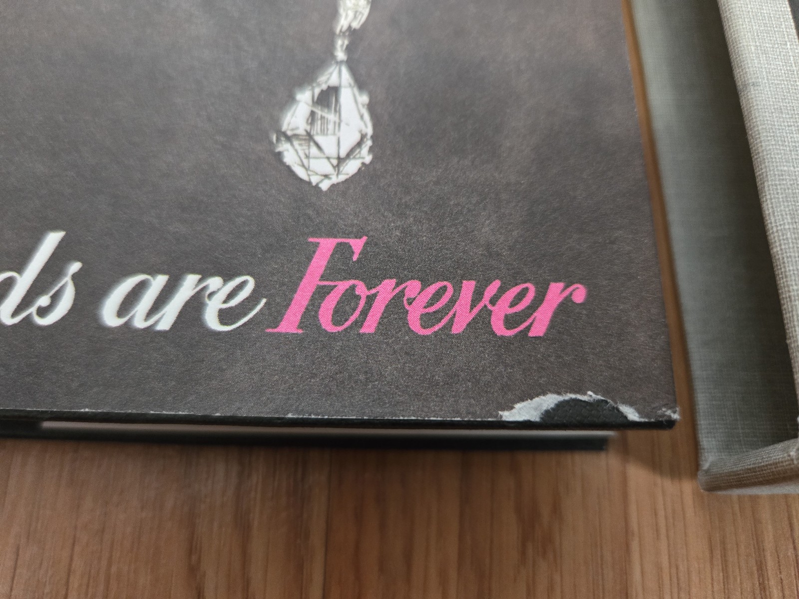 Diamonds Are Forever First Edition Library Facsimile HC Slipcase VTG Ian Fleming