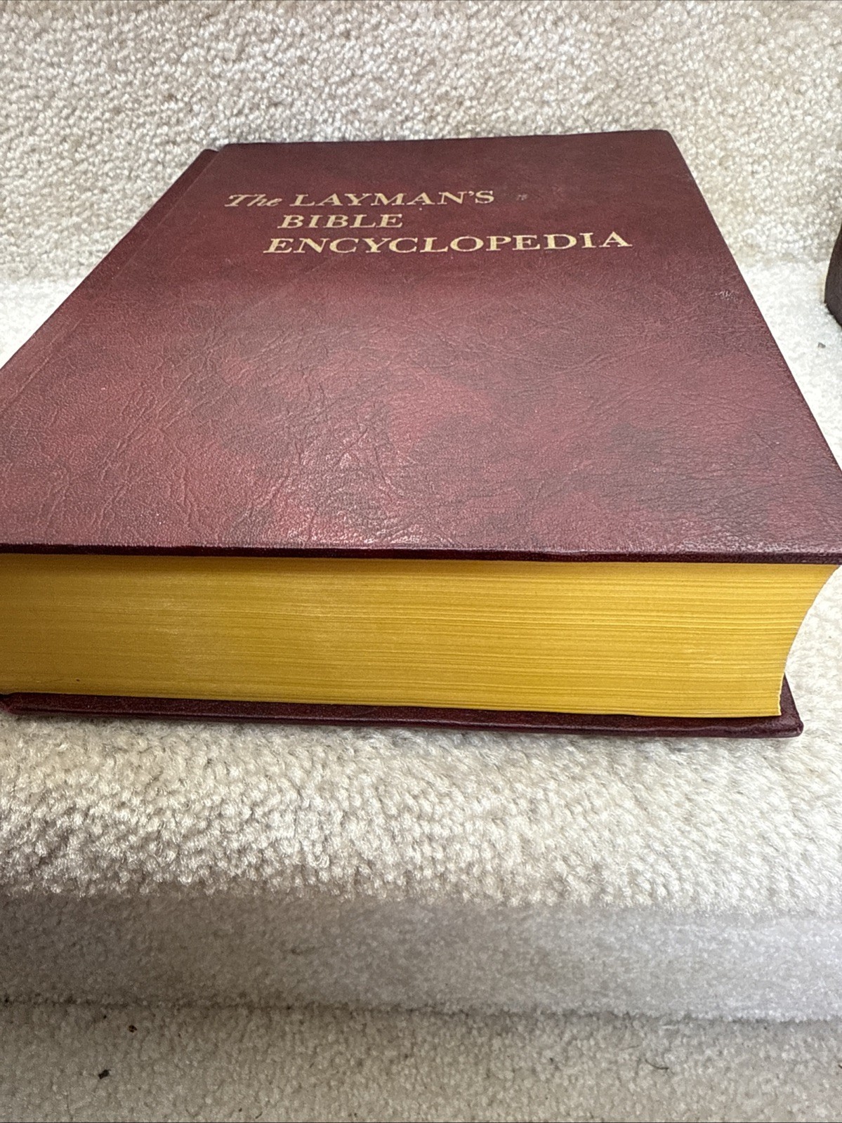 Layman’s Bible Encyclopedia Book 1964 The By William C Martin Biblically EUC