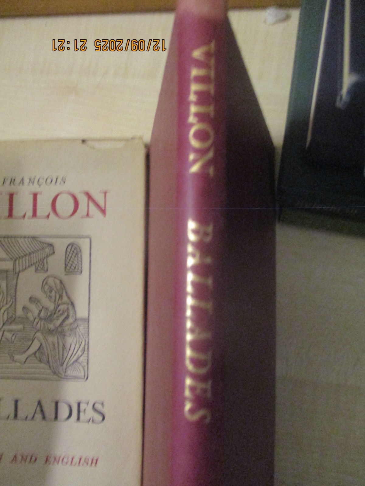 Ballades Francois Villon French & English Limited edition Allan Wingate Pub 1946