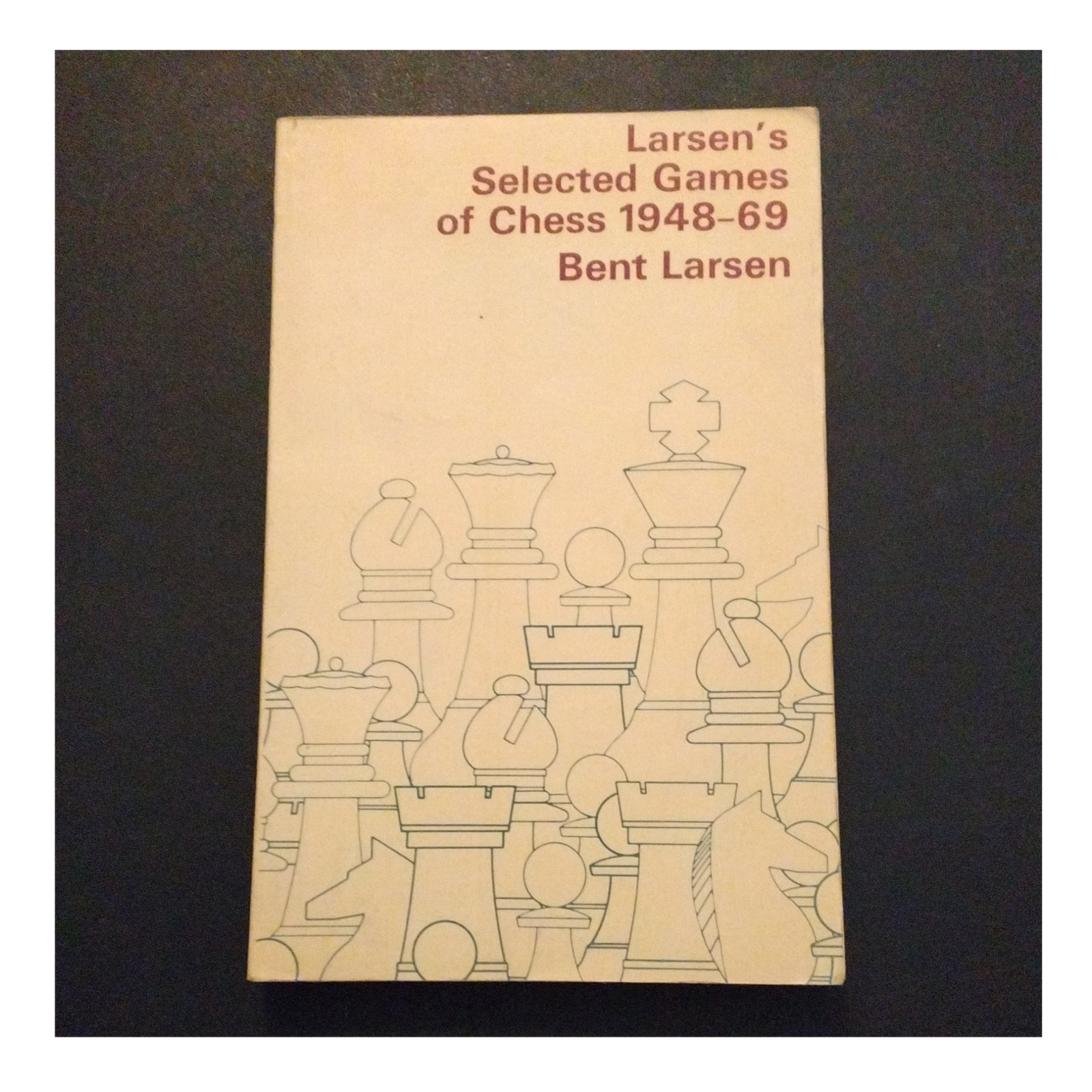 Bent Larsen Selected Games of Chess 1948-69 Illustrated Softcover, G. Bell & So…