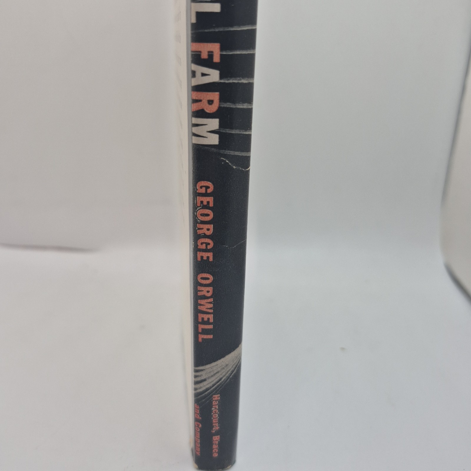 1946 GEORGE ORWELL ANIMAL FARM HARCOURT BRACE BOOK CLUB EDITION DJ & NEWSLETTER