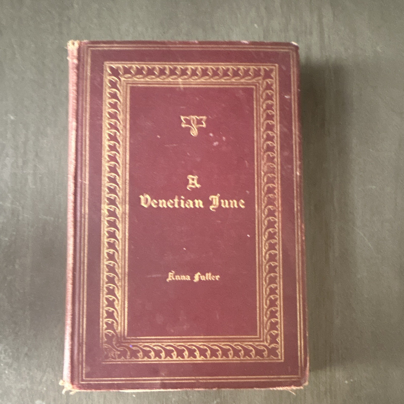 Anna Fuller A Venetian June Illustrated Hardcover G.P. Putnam’s Sons NY London