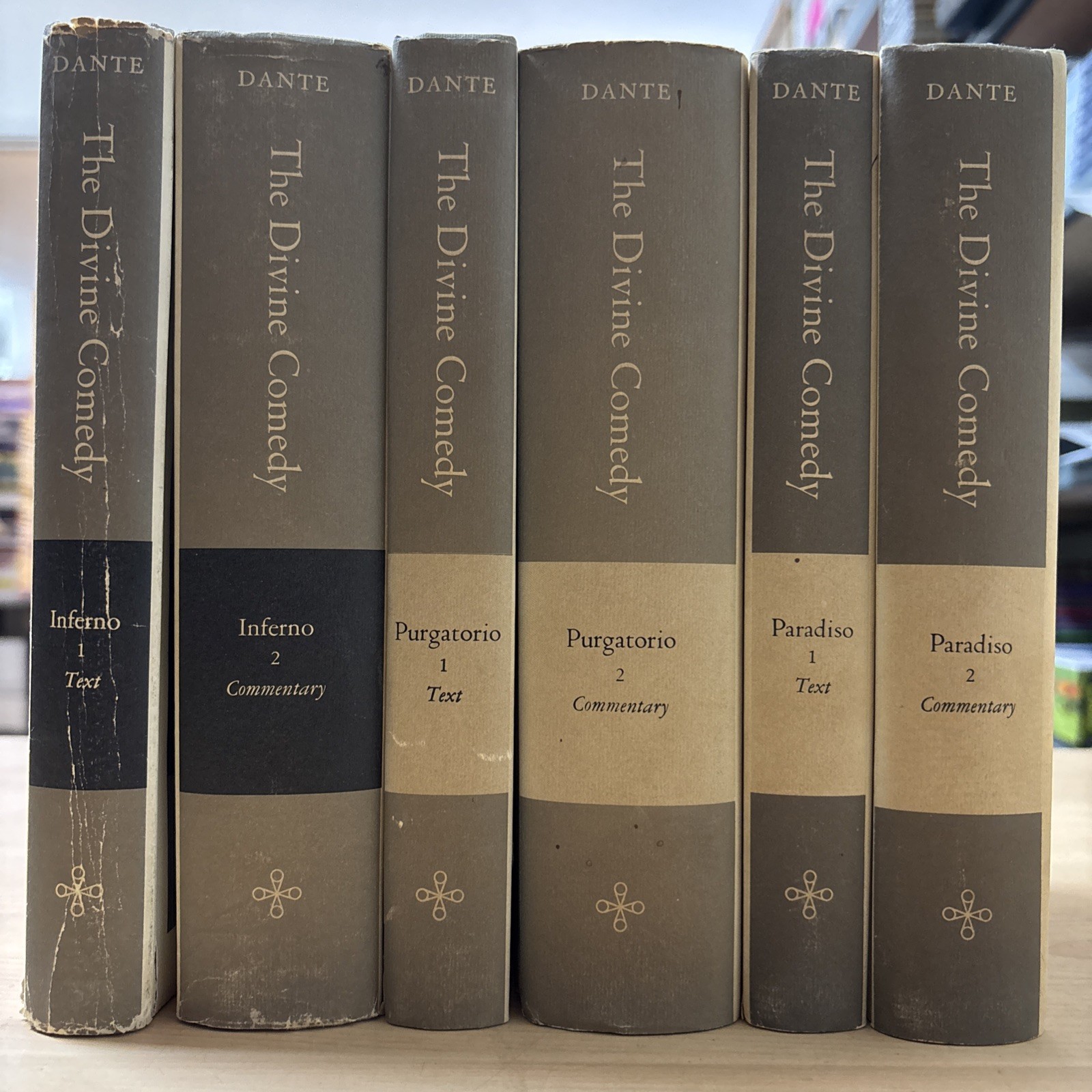 Lot 6 Dante Alighieri The Divine Comedy Charles Singleton Bollingen Series Set