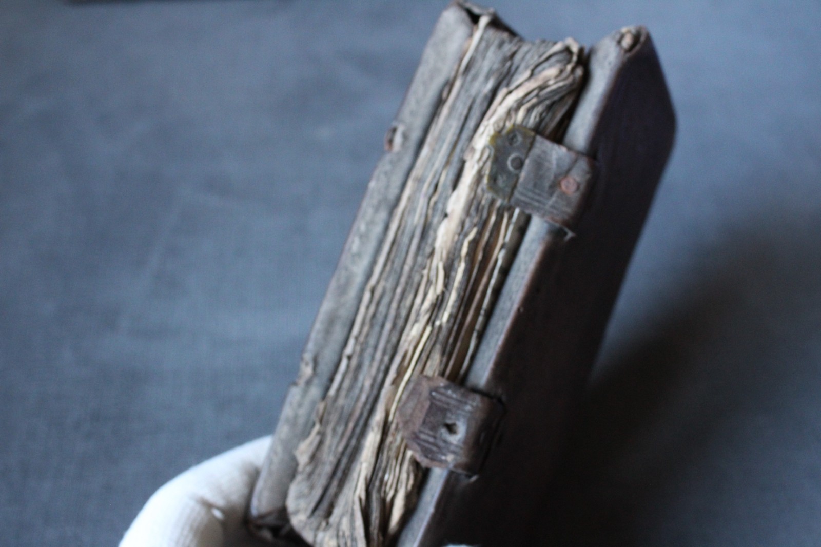An Antique Old Faith Book in Old Church Slavic Language from Attic