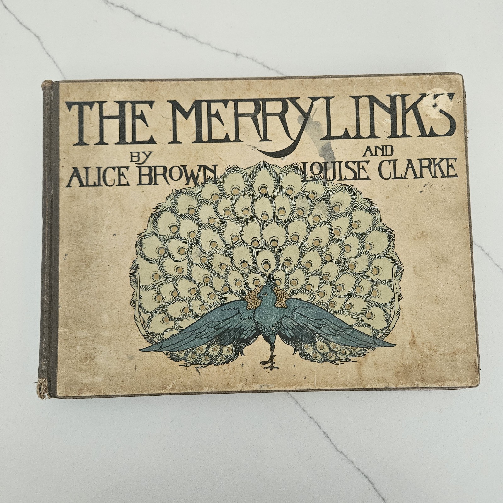 Rare Antique Book The Merry Links 1903 Illustrated Alice Brown Louise Clark HC